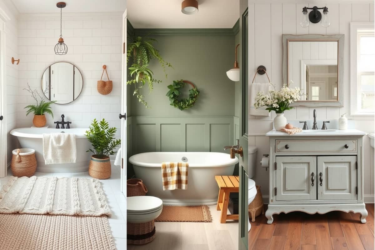 Farmhouse Bathroom Ideas