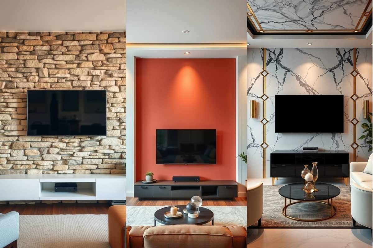 TV Wall Design Ideas for a Modern Luxury Living Room