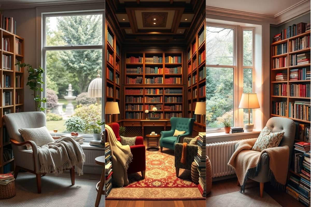 Inspiring Home Library Ideas